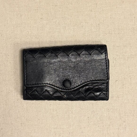 Bottega Veneta Intrecciato Leather 5 Key Case - Picture 2 of 9